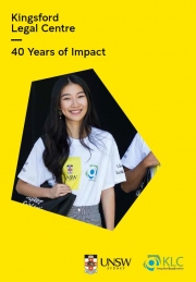 2021 KLC 40th Impact Report Cover